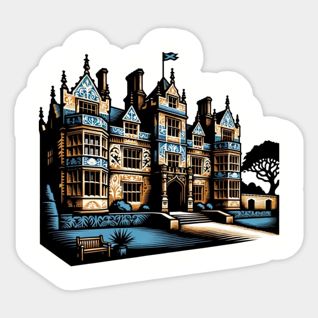 16th Century Country Estate Sticker by JSnipe